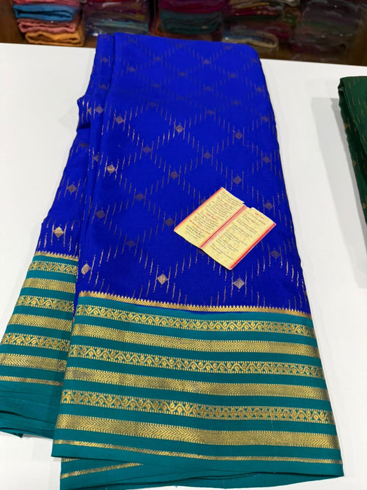 Exclusive pattern mysore silk sarees with elegant color