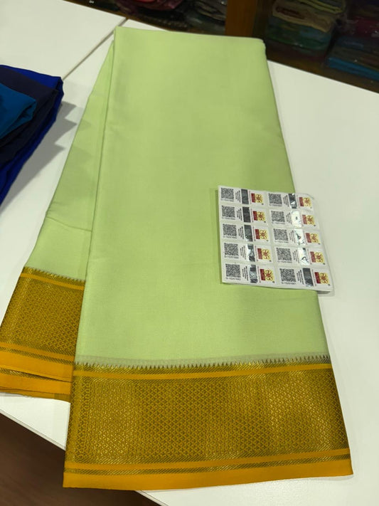 Mysore silk sarees with elegant color combinations