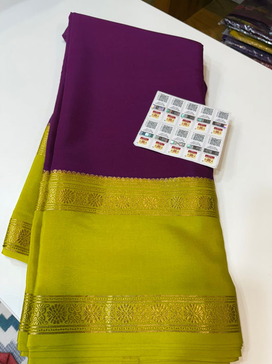 Mysore silk sarees Bentex pattern