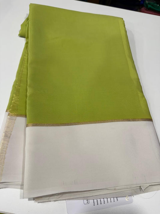 Pure Zari Mysore silk saree