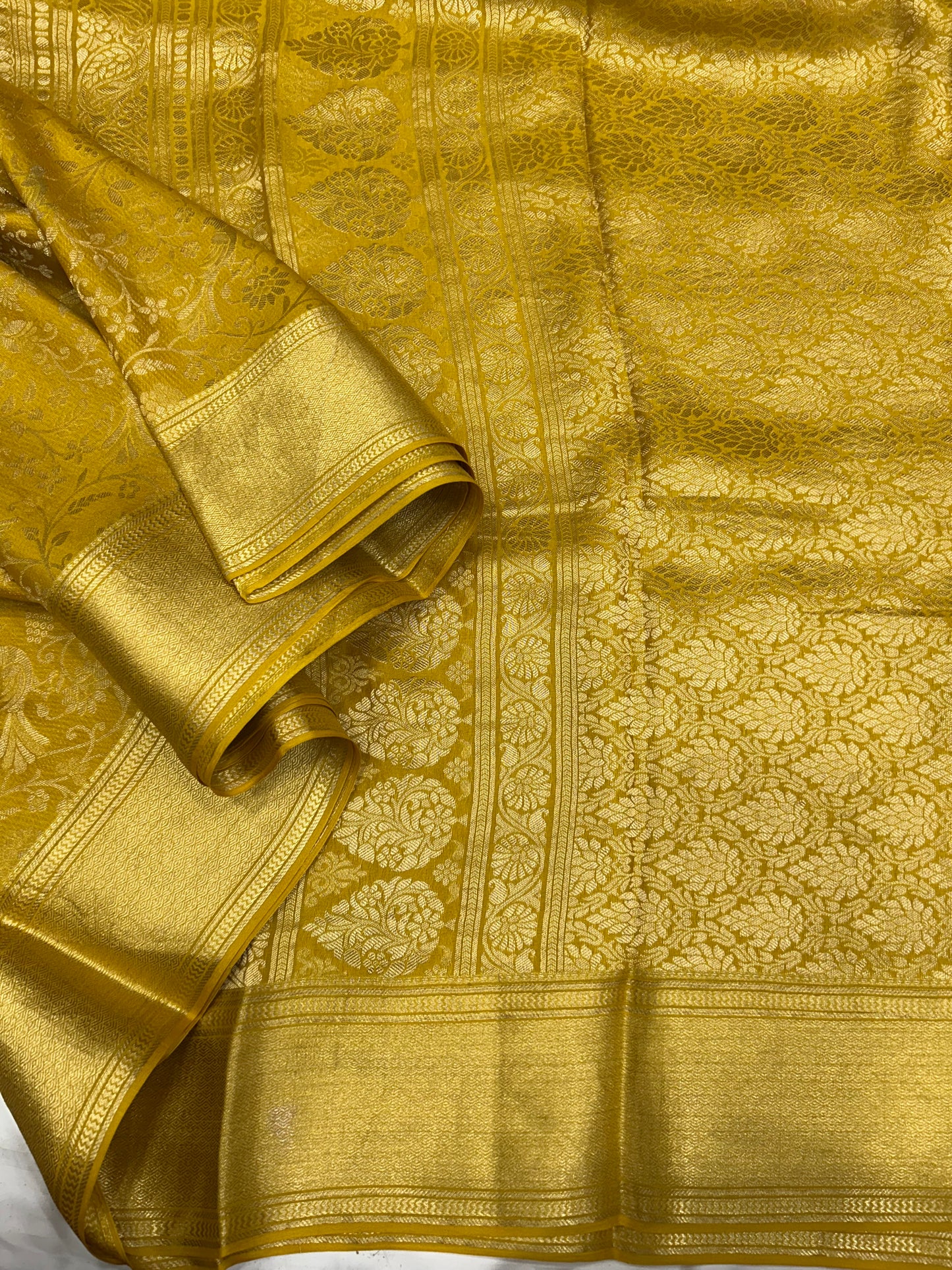 Mysore silk brocade