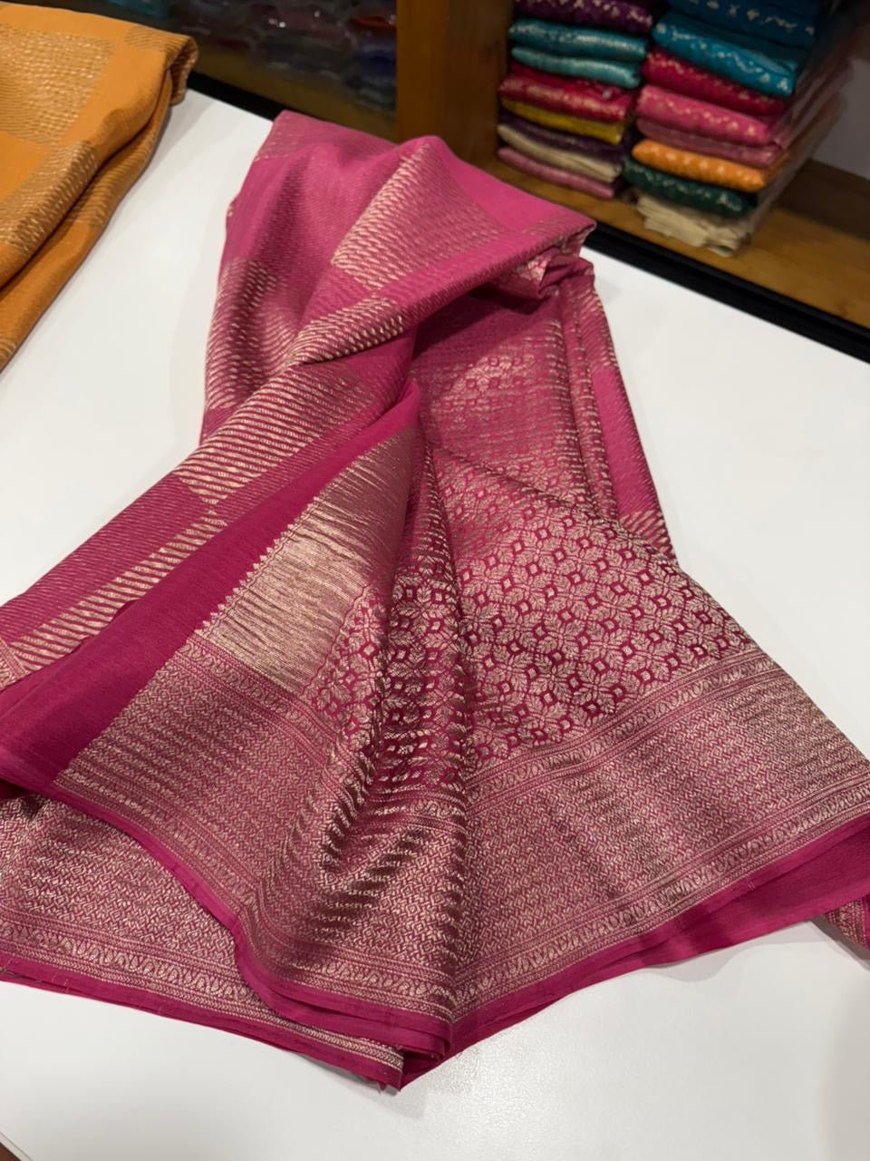 Brocade mysore silk sarees