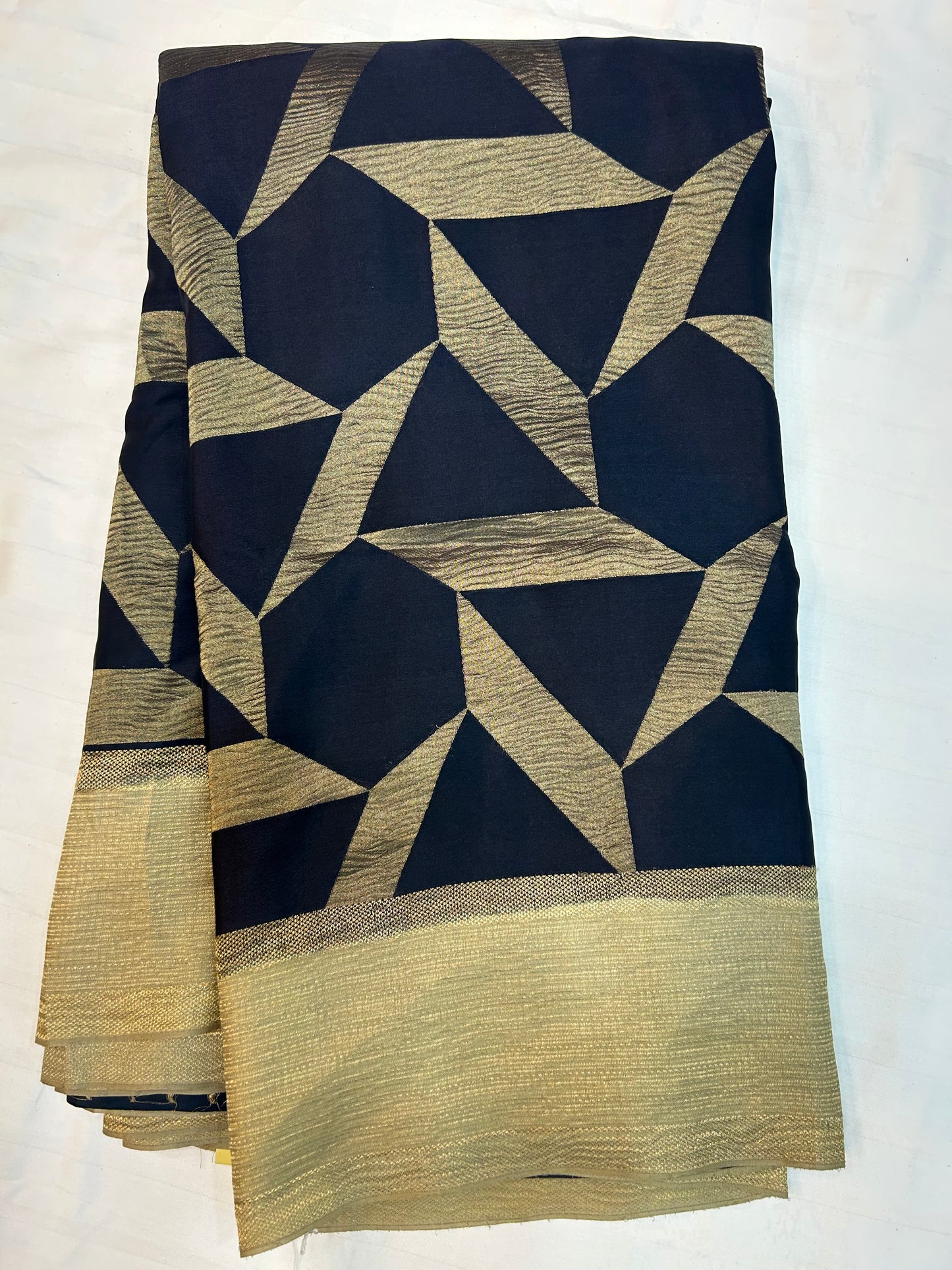 Brocade Mysore silk