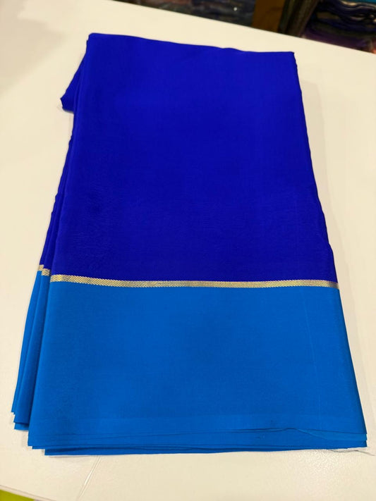 Pure Zari Mysore silk saree