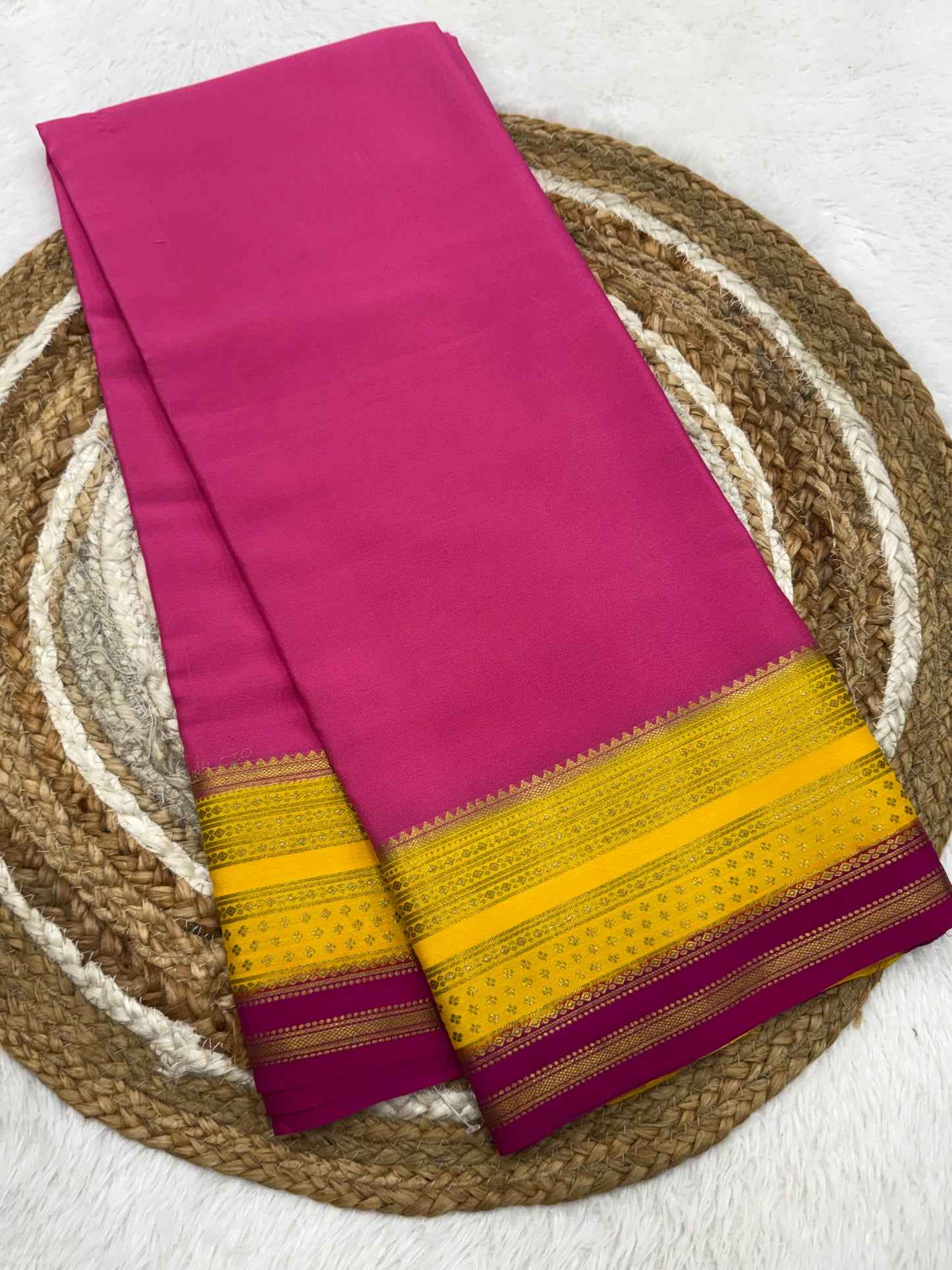 3D Mysore silk