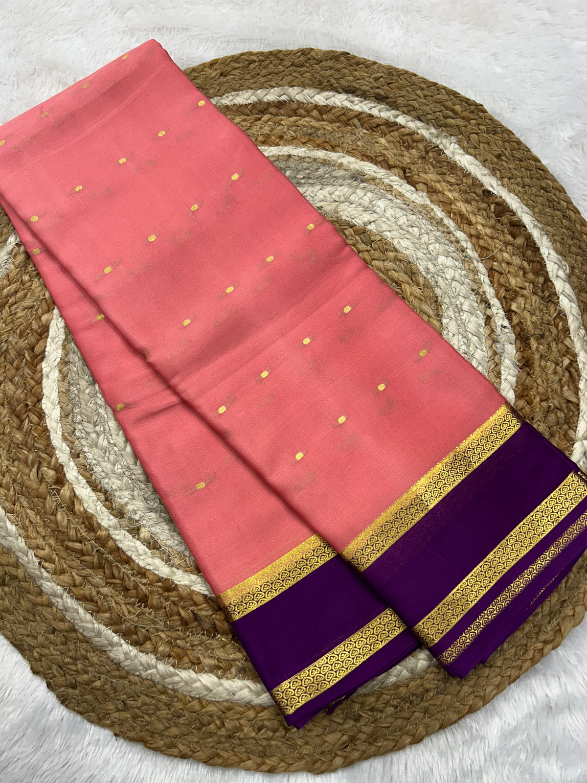 Light weight Mysore silk butta