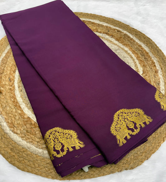 Mysore silk self