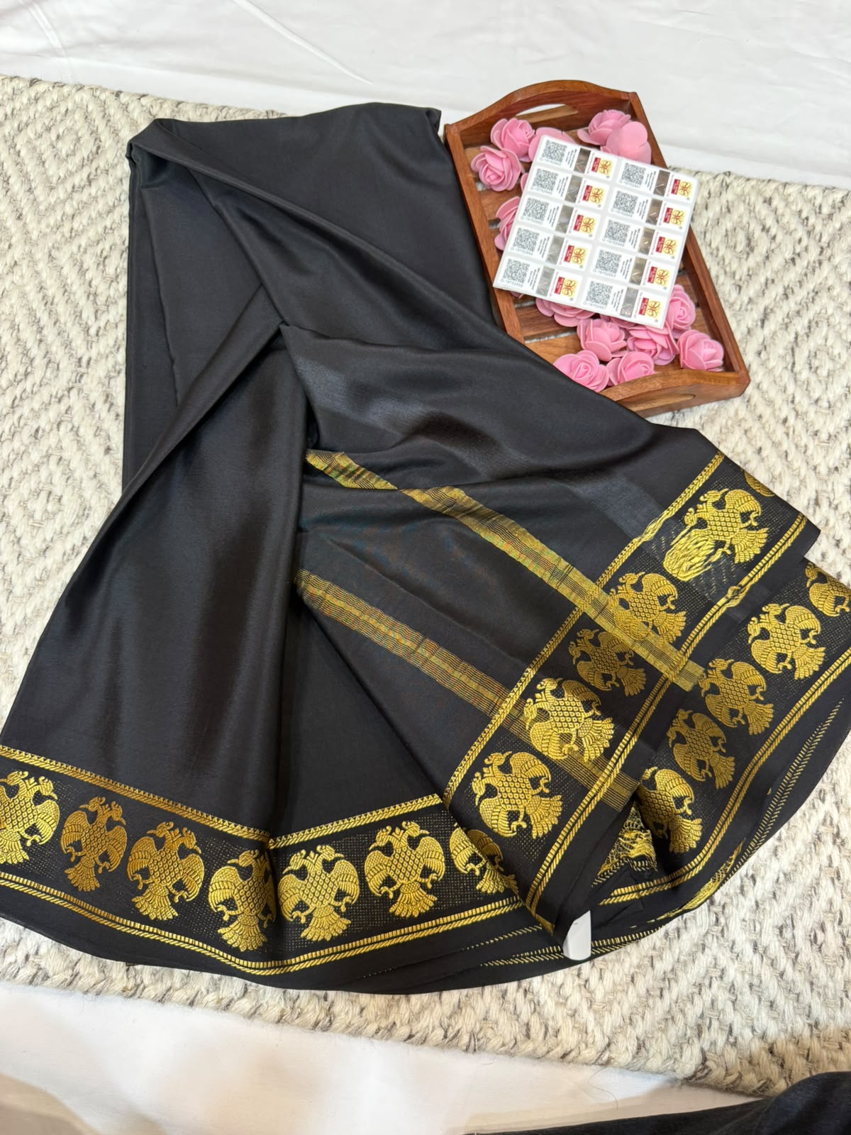 Mysore silk sarees self pattern