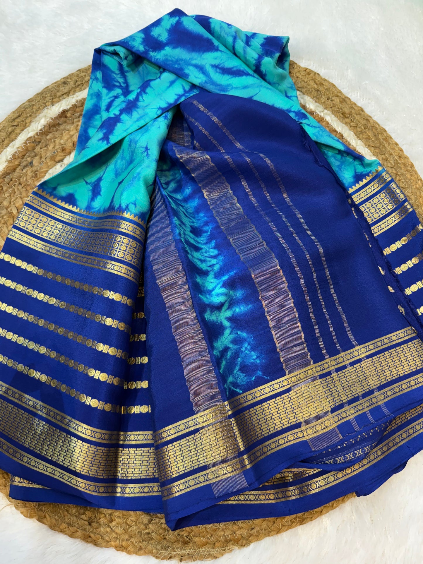 2D shibori print