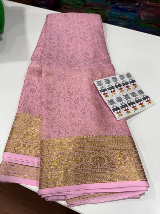 Brocade Mysore silk Saress