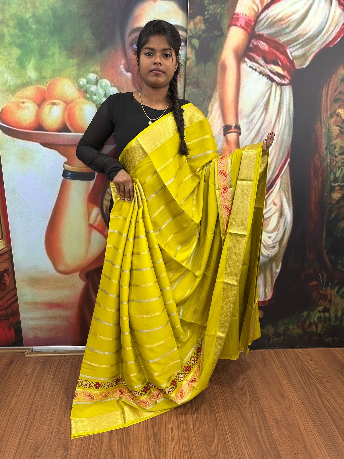 ❤️ Embroidery n Cutwork Mysore silk sarees ❤️