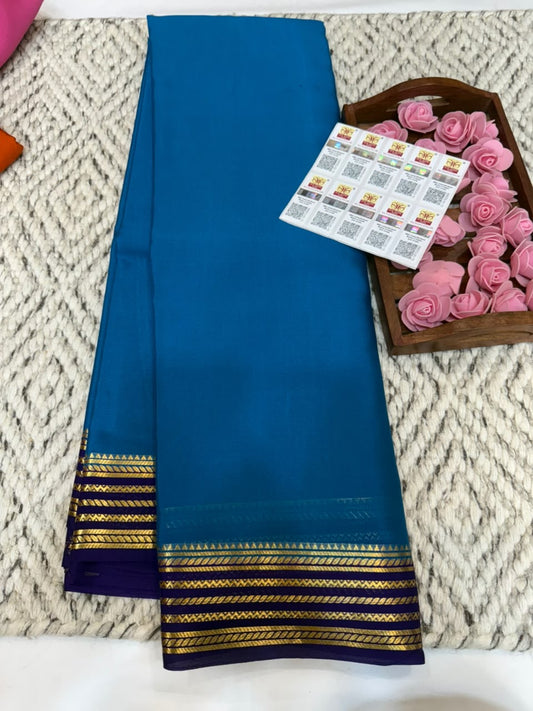 Mysore silk sarees light weight pattern