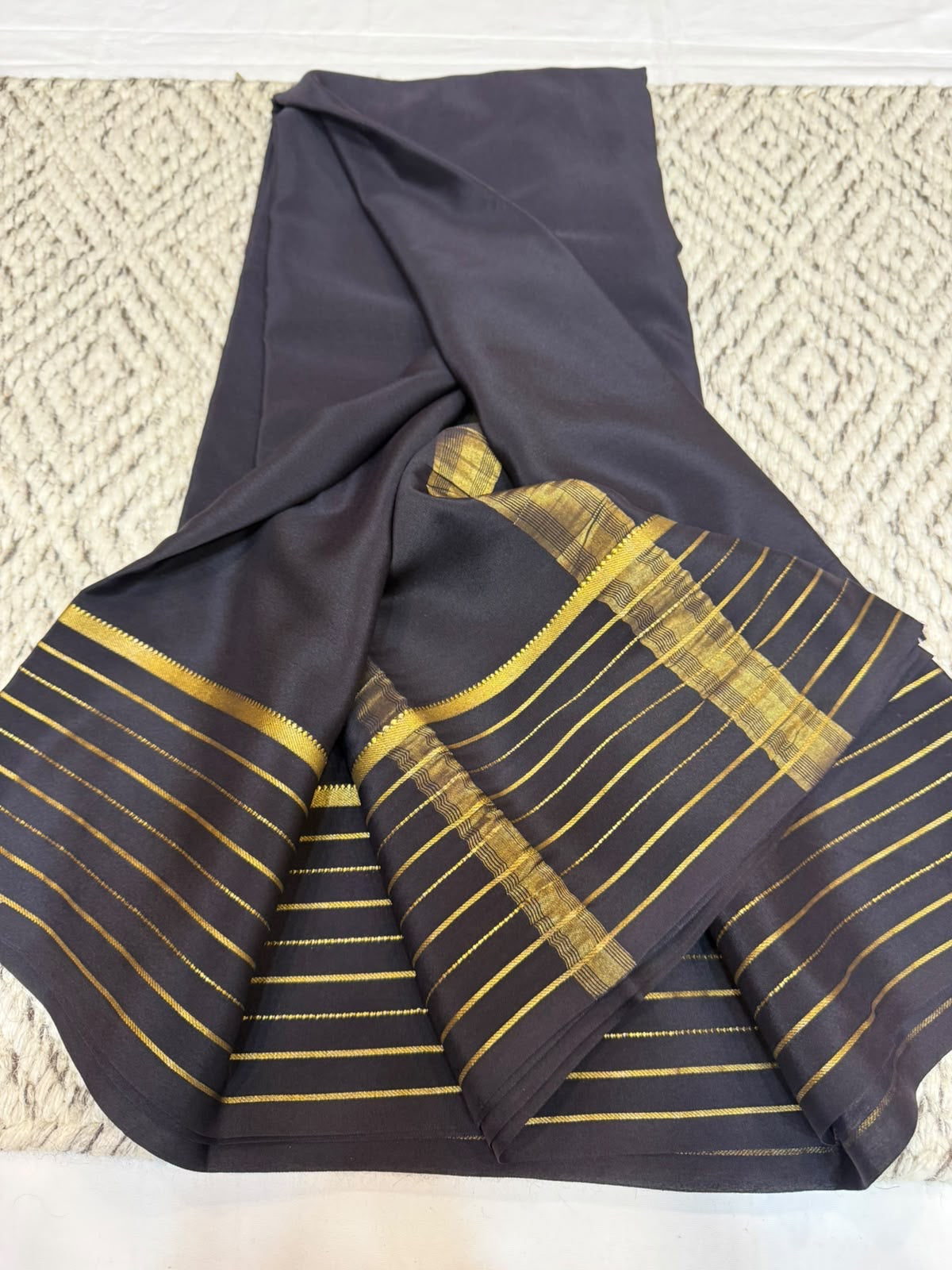 Mysore silk sarees self pattern