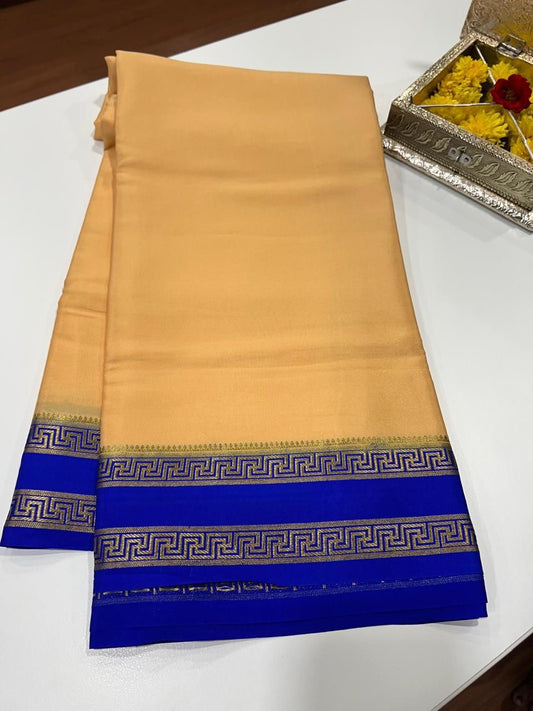 Exclusive pattern mysore silk sarees with elegant color