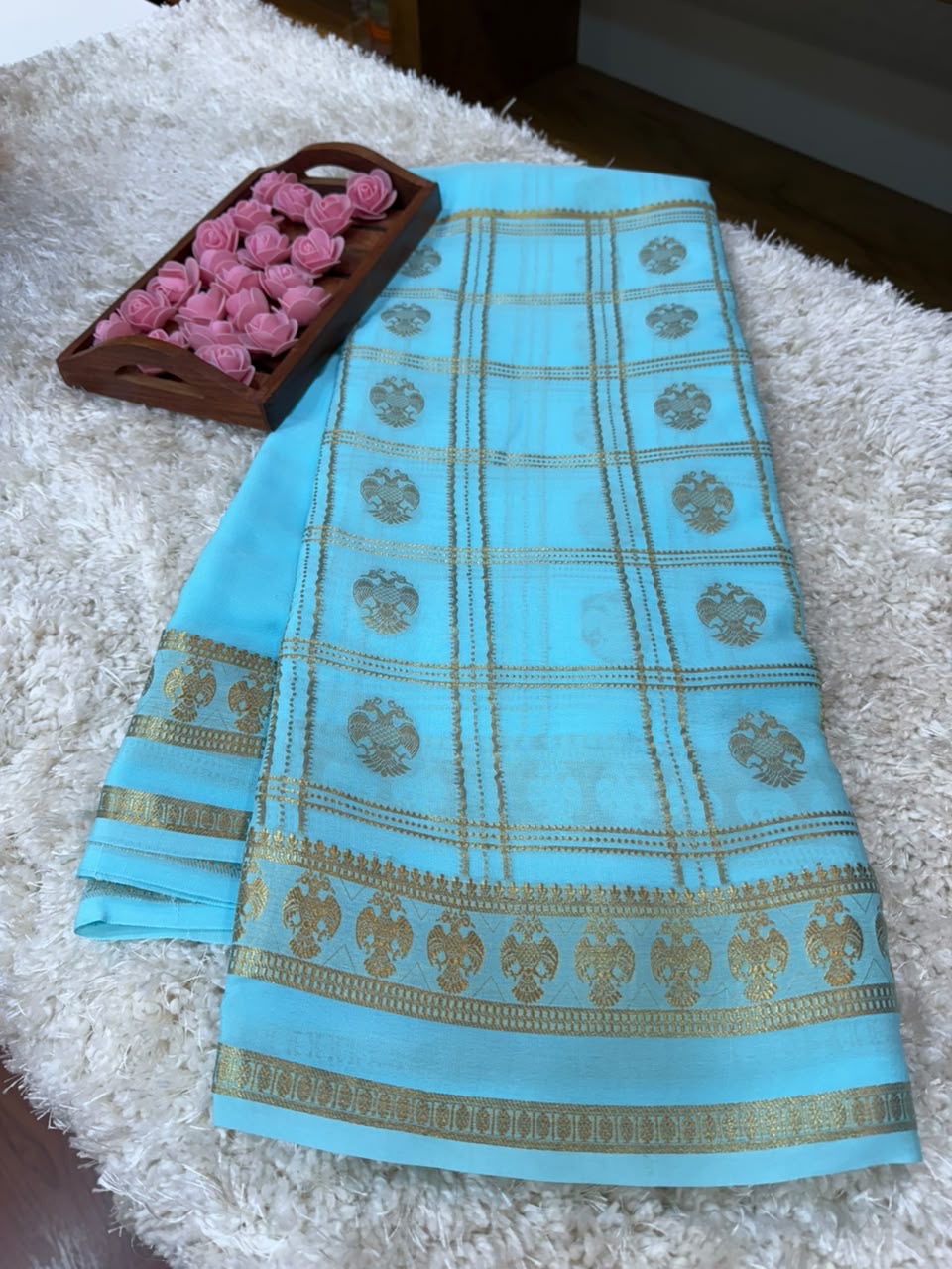 Mysore silk sarees self pattern