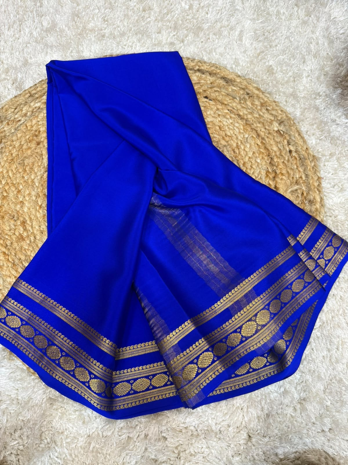 Mysore silk sarees self pattern