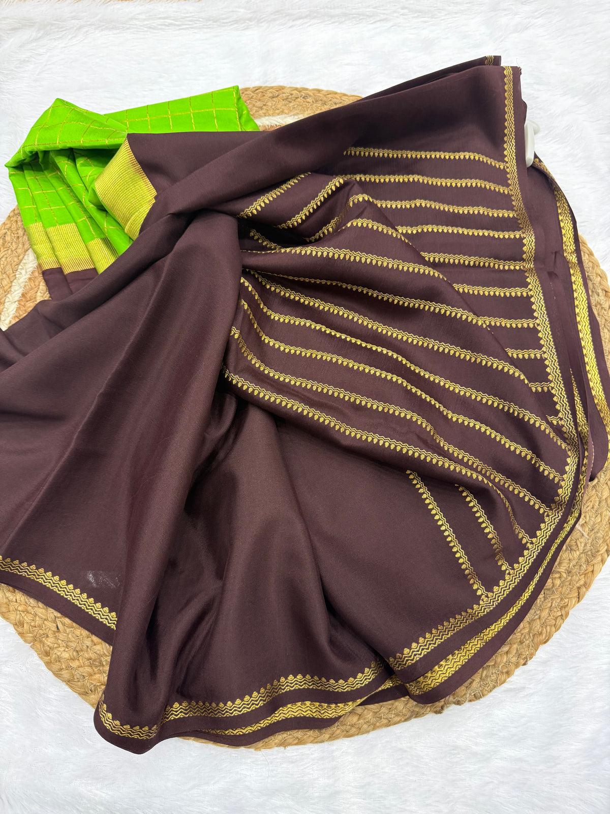 Mysore silk Center checks