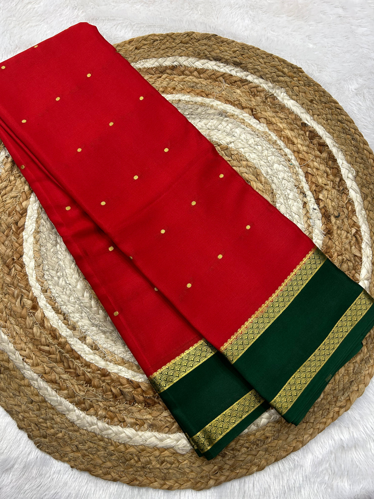 Light weight Mysore silk butta