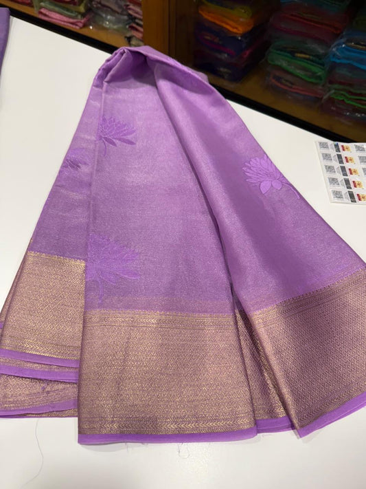 Tissue Brocade Mysore silk Saress