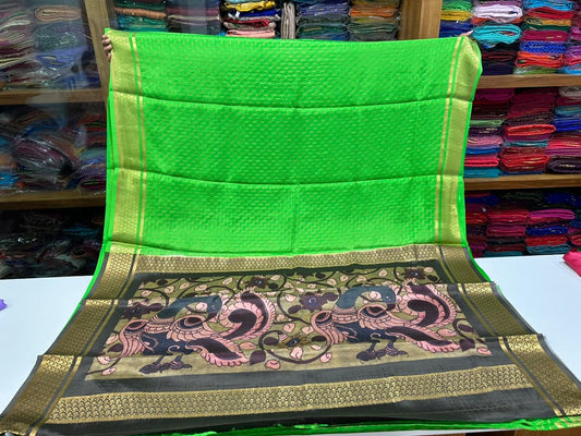 😍Digital print mysore silk sarees 😍