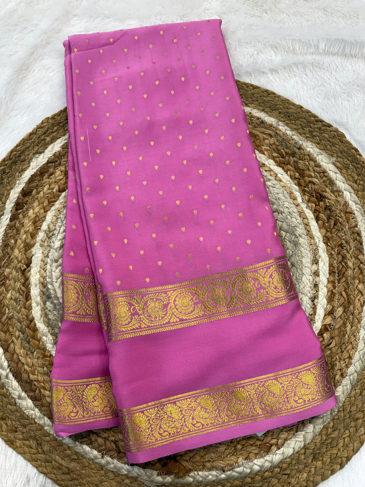Mysore silk bentex butta