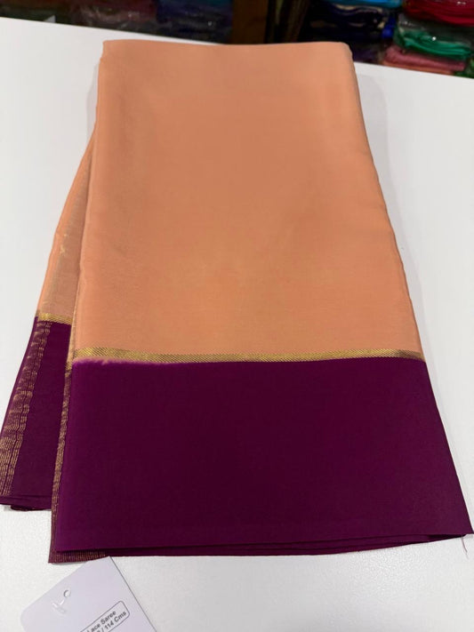 Pure Zari Mysore silk saree
