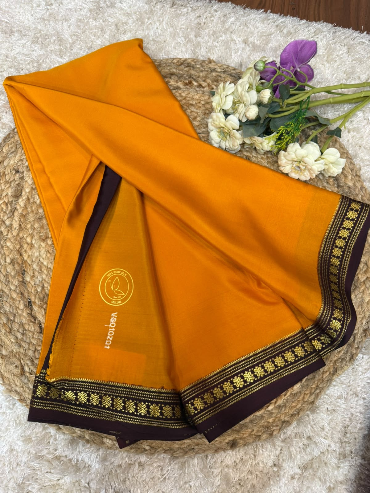 Mysore silk sarees css pattern