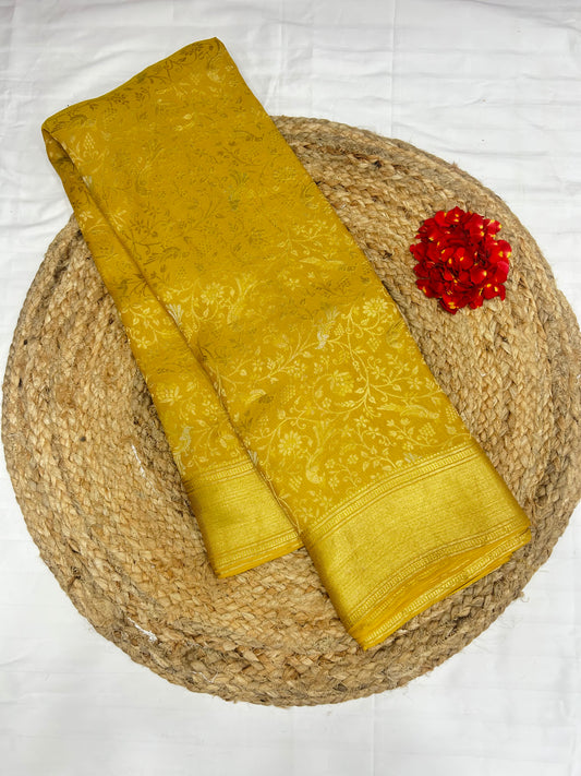 Mysore silk brocade