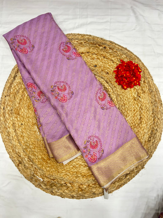 Mysore silk brocade