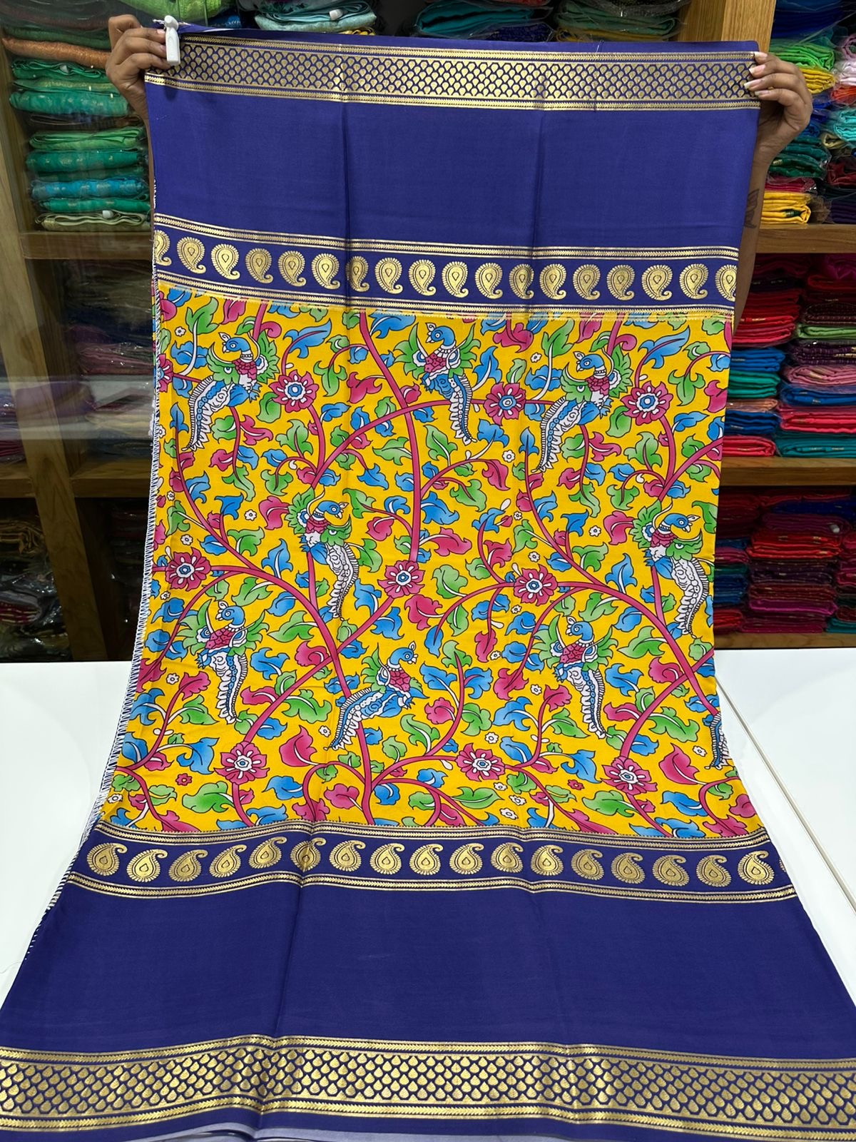 😍Digital print mysore silk sarees 😍