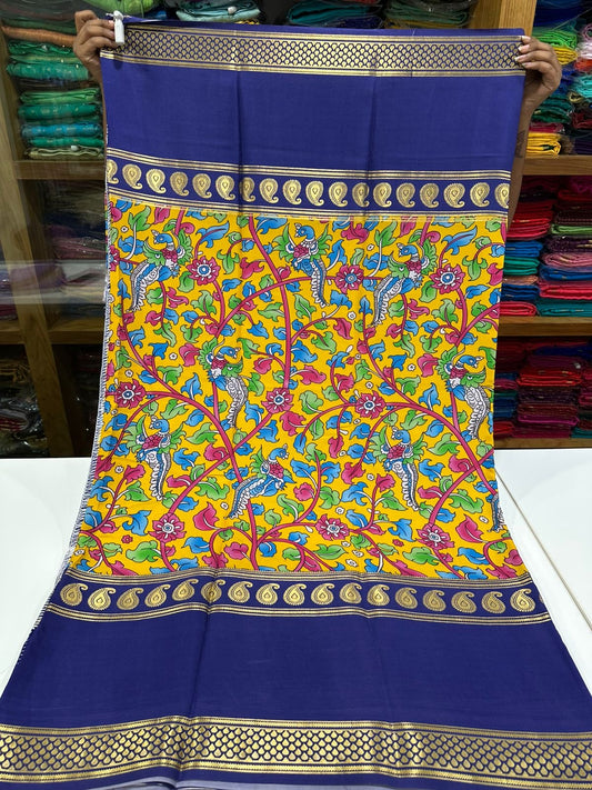 😍Digital print mysore silk sarees 😍
