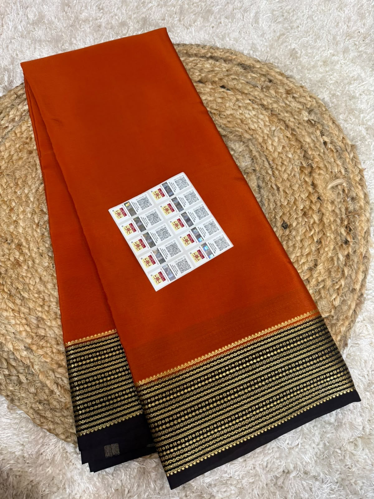 Mysore silk sarees contrast pattern