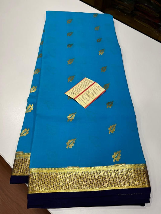 Exclusive pattern mysore silk sarees with elegant color