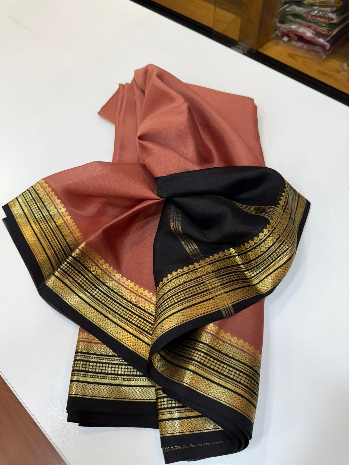 Mysore silk sarees light pattern
