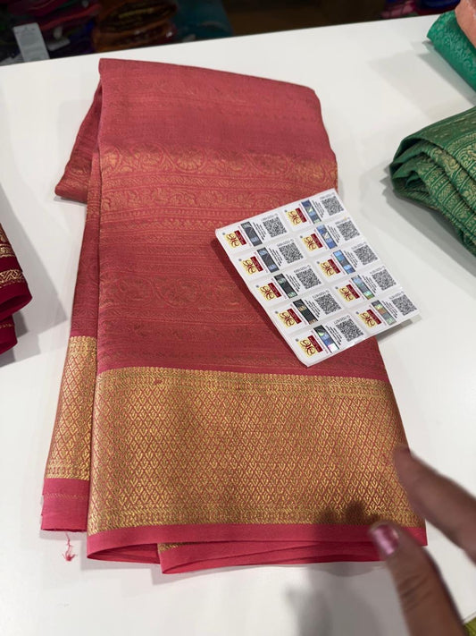 Brocade Mysore silk Saress
