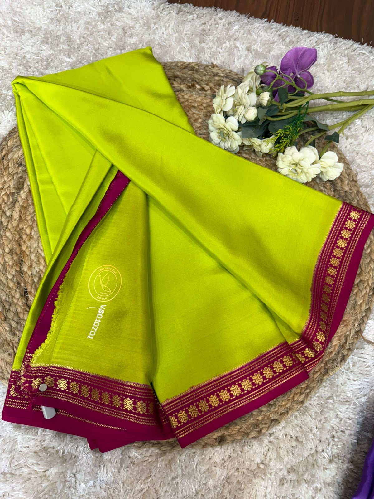 Mysore silk sarees css pattern