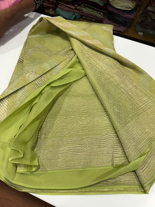 Brocade Mysore silk saree