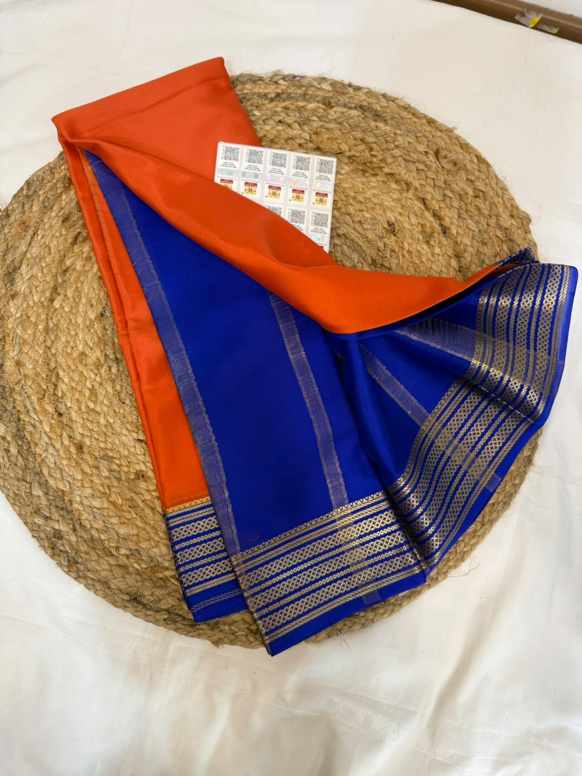 Mysore silk sarees light weight pattern