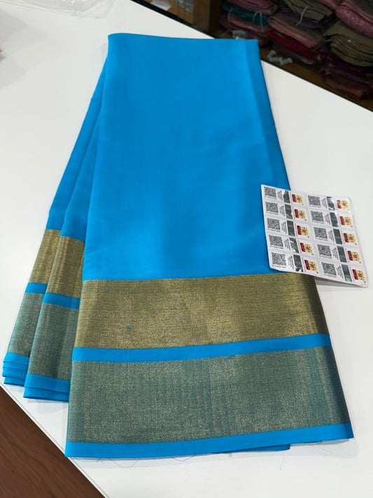Kanchi border Mysore silk Saress