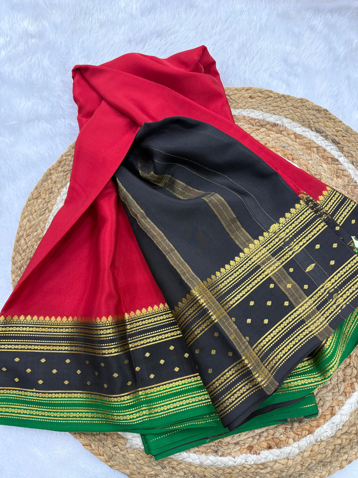 Mysore silk 3d pattern