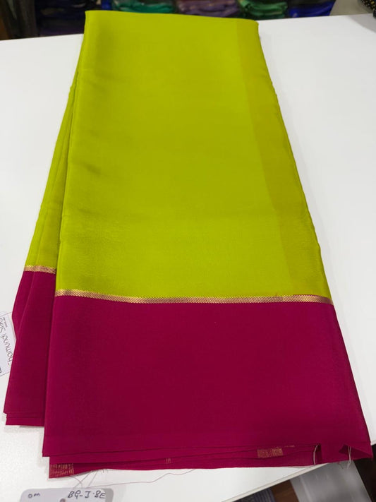 Pure Zari Mysore silk saree