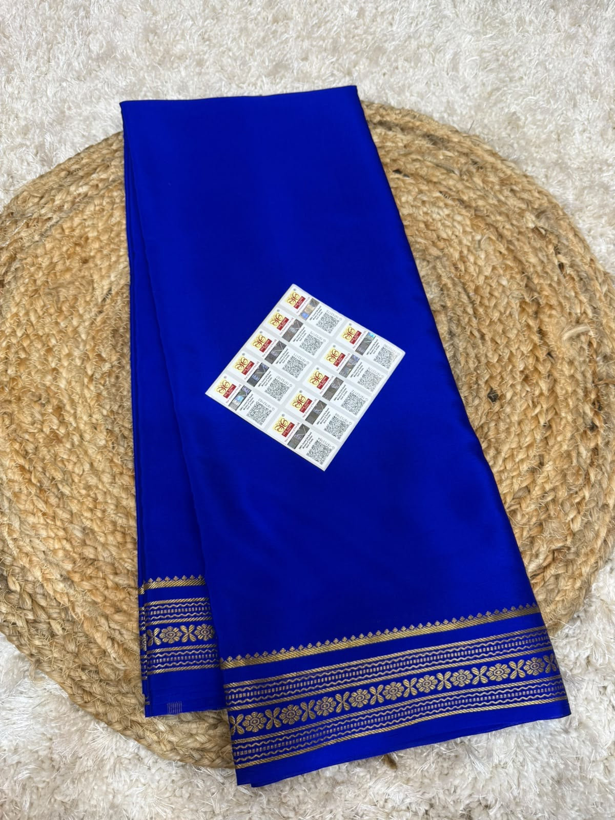 Mysore silk sarees self pattern