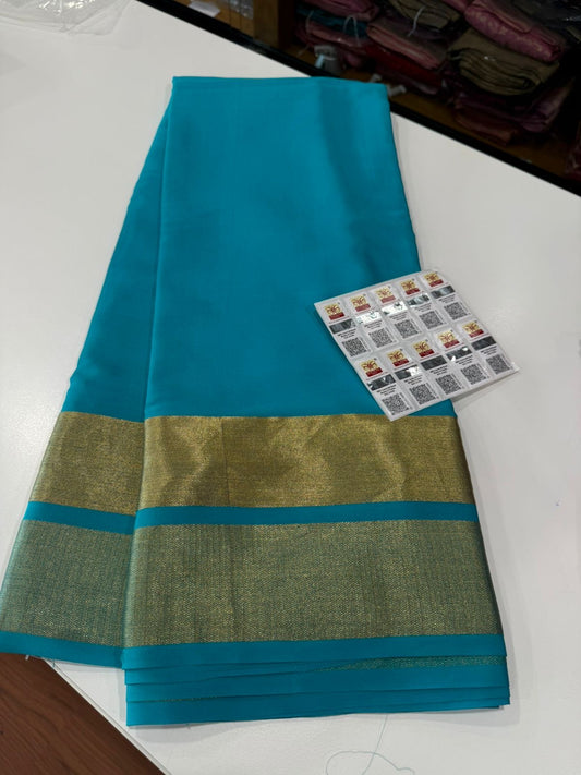 Kanchi border Mysore silk Saress