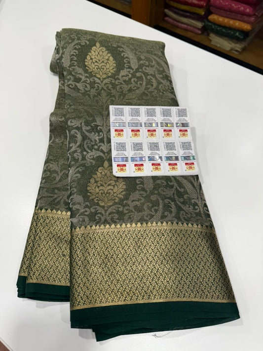 Brocade mysore silk sarees