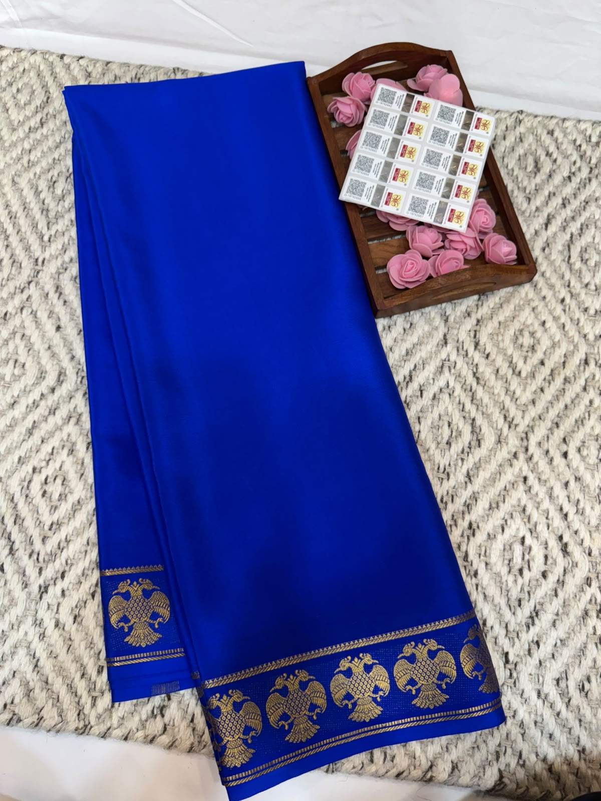 Mysore silk sarees self pattern