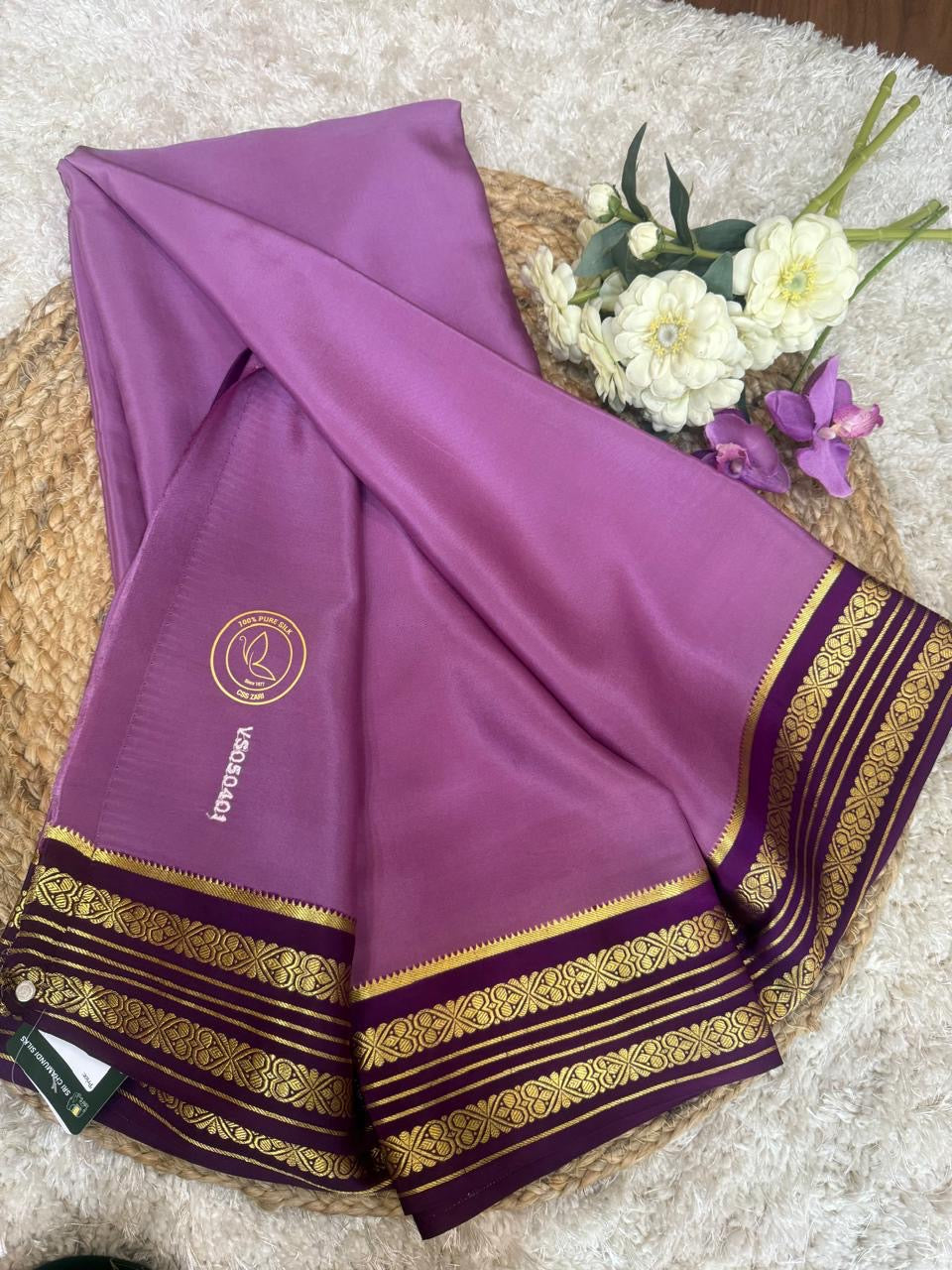Mysore silk sarees css pattern