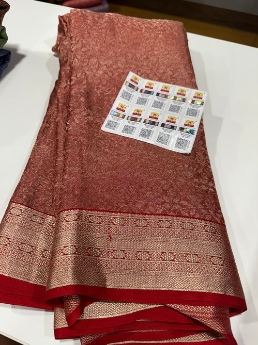 Tissue Brocade Mysore silk Sarees’s