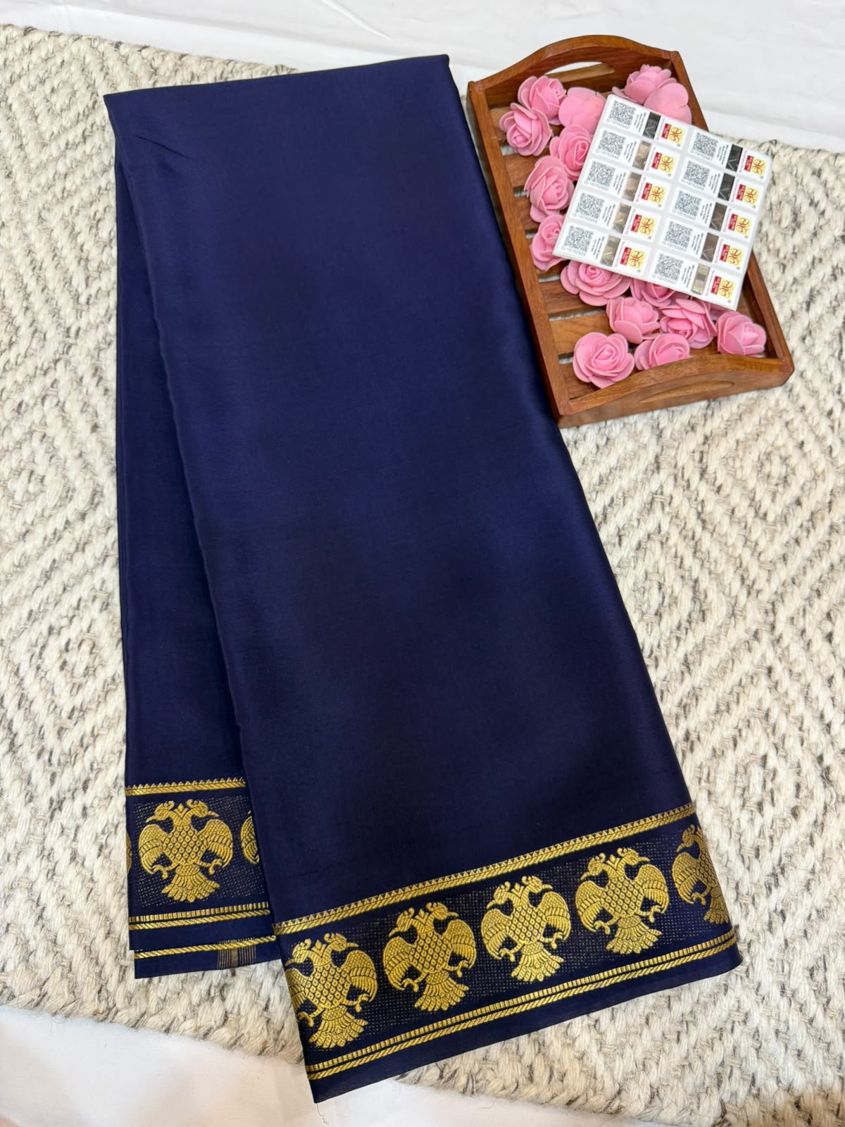 Mysore silk sarees self pattern