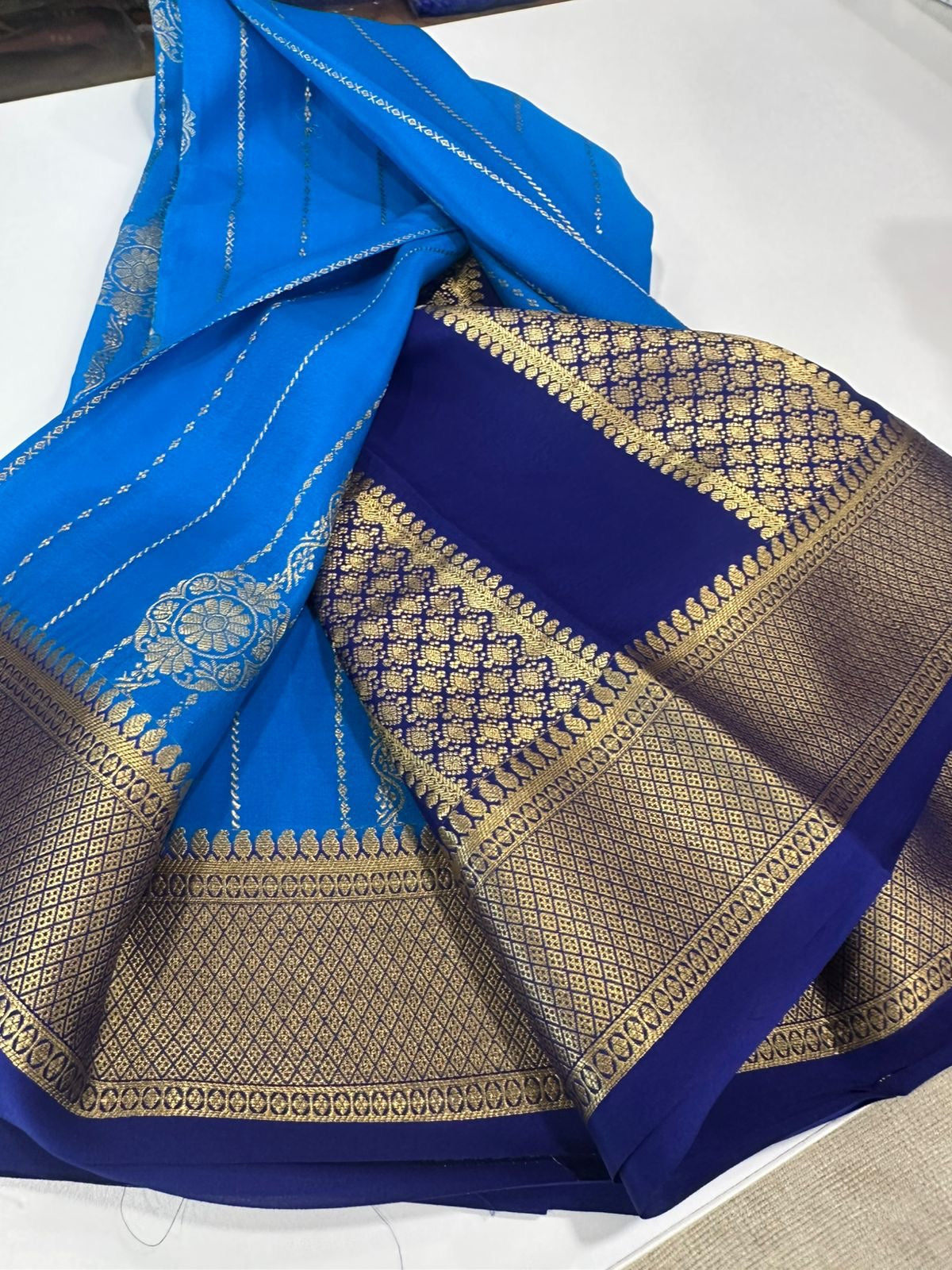 All over saree zari consumption
