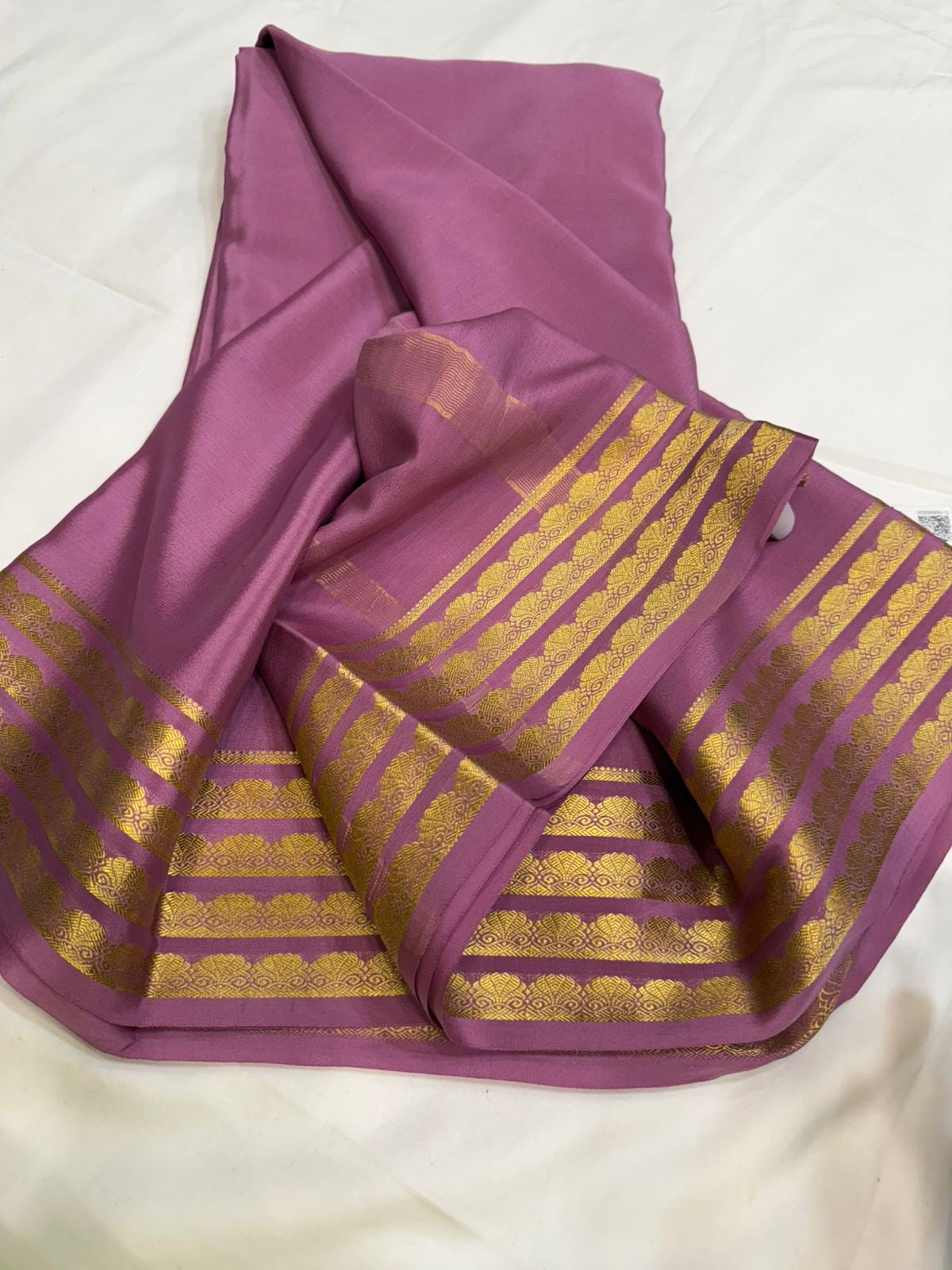 Mysore silk sarees self pattern